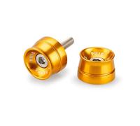 Puig 21778O Embouts de Guidon Speed en Aluminium usiné avec Design Compact et Style Racing pour la réduction des Vibrations, Or