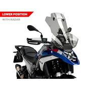 Puig 21796H Bulle Touring Plus avec Visière Fumée pour Amélioration Aérodynamique et Confort Supérieur sur Route