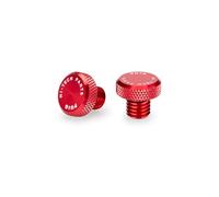 Puig 21805R Cache Filetage Esthétique Rétroviseur Usage spécifique, Rouge