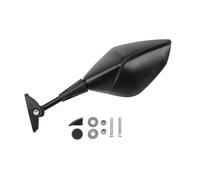 Puig 21826N Rétroviseur Z3 ; gauche fixation sur bulle avec tige droite ; coque plastique ; miroir convexe antireflet ; réglage manuel ; non compatible avec Riding Assistant, Noir