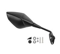 Puig 21827N Rétroviseur Z3 ; droit fixation sur bulle 70° ; coque plastique enveloppante ; miroir convexe antireflet ; réglage manuel ; non compatible avec Riding Assistant, Noir