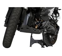 Puig 21829N Sabot Moteur en Aluminium Haute résistance pour la Protection du Moteur et des Composants inférieurs en Conduite Off-Road, Noir
