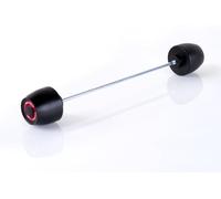 Puig 21838N Protecteurs de Fourche-Bras Oscillant Protecteur usiné en Nylon Haute résistance pour Suspension avec Design Racing et Protection Contre Les impacts, Noir