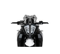 Puig 21868H Bulle Sport compacte et aérodynamique en Acrylique Haute résistance aux Chocs, avec Profil Arrondi et Design Sportif Qui améliore la Protection et la visibilité, Fumé