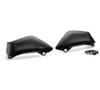 Puig 21898J Extension de protège-Mains en matériau Acrylique Haute résistance pour améliorer la Protection aérodynamique et Le Confort du Pilote, Noir Mat