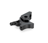 Puig 21922N Leviers adaptateur usiné en aluminium Ergal 7075 anodisé pour système de levier avec ajustement précis et haute résistance mécanique, Noir
