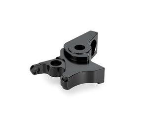 Puig 21922N Leviers adaptateur usiné en aluminium Ergal 7075 anodisé pour système de levier avec ajustement précis et haute résistance mécanique, Noir