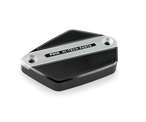 Puig 21923P Cache maître-cylindre de liquide de frein Argent