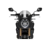 Puig 21961H Demi-carénage Rétro Design Vintage et Protection Optimale, Couleur Fumée