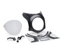 Puig 21962W Demi-carénage Rétro Design Vintage et Protection Optimale, Couleur Transparent