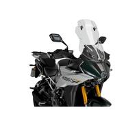 Puig 21989W Bulle Touring Avec Visière protection renforcée, Transparent
