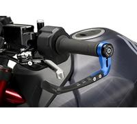 Puig 21993A Protecteur de Levier d’Embrayage RAW avec Contrepoids - Design Robuste et Adaptabilité Universelle, Bleu