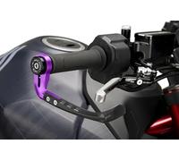 Puig 21993L Protection de levier de frein modèle RAW avec Contrepoids - Design Robuste et Adaptabilité Universelle, Violet