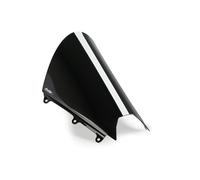 Puig 21999N Bulle R-Racer sportive aérodynamique haute performance fabriquée en PMMA de 3 mm avec design racing optimisé pour améliorer protection et stabilité, Noir