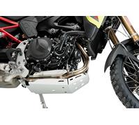 Puig 22029P Sabot Moteur - Protection Renforcée et Design Robuste pour BMW F750GS, F850GS, F850GS Adventure et F900GS, Argent