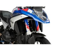 Puig 22051A Accessoires de sécurité pour Bloquer la Moto Lors du stationnement en évitant Les déplacements sur des Surfaces inclinées avec Un Design résistant et Durable, Bleu