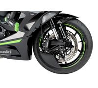 Puig 22076N Refroidisseur de frein en ABS avec supports métalliques robustes, réduit la température des étriers et disques, améliore l’aérodynamisme et apporte de la sécurité, Noir.