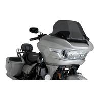 Puig 22108F Bulle High-Road Touring- Protection Aérodynamique et Design Élégant pour Harley Davidson Road Glide FLTRX 2024, Fumé foncé