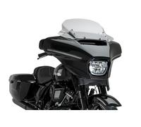 Puig 22110W Bulle High-Road Touring Transparente pour améliorer la Protection aérodynamique et Le Confort sur Motos Cruiser ou Custom