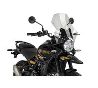Puig 22113W Bulle Réglable- Protection Aérodynamique Ajustable et Design Innovant pour Royal Enfield Himalayan 450 2024-2025, Transparent