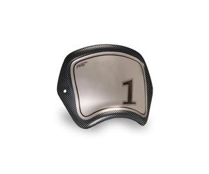 Puig 22138C Plaque Frontale ABS usage spécifique, Carbone