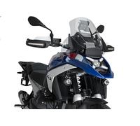 Puig 22152N Feux auxiliaires Beam 3.0 avec LED à faible consommation, boîtier en aluminium robuste et support adaptable pour tubes de 25 mm, homologués pour améliorer la visibilité en conduite, Noir