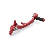 Puig 22215R Leviers Frein-Embrayage usinés en aluminium anodisé avec embout réglable et design ergonomique pour un meilleur contrôle, Rouge