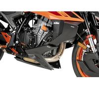 Puig 22228J Sabot moteur pour protéger la partie inférieure de la moto avec design aérodynamique, fabrication en ABS et aluminium résistant et style sportif parfaitement intégré, Noir Mat
