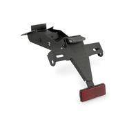 Puig 22235N Supports de Plaque support de plaque en acier et polyamide avec inclinaison réglable, système de fixation sécurisé et design sportif, Noir