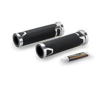 Puig 22272P Poignées adhérence optimale, Argent