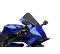 Puig 22285F Bulle R-Racer sportive aérodynamique haute performance fabriquée en PMMA de 3 mm avec design racing optimisé pour améliorer protection et stabilité, Fumé Foncé