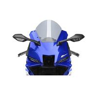 Puig 22285H Bulle R-Racer, écran sportif fabriqué en acrylique haute résistance aux chocs avec design aérodynamique, testé en soufflerie et homologué TÜV, Fumé