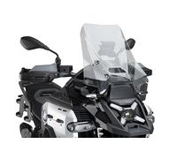 Puig 22317F Déflecteurs Frontaux Extended avec surface de protection aérodynamique accrue pour les bras et les épaules compatibles avec les bulles Puig et OEM, Fumé Foncé