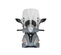 Puig 22328W Carénabris T.X. ; aérodynamique pour scooter ; résistant aux chocs et UV ; installation simple ; design moderne et fonctionnel pour la ville, Transparent