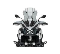 Puig 22329H Bulle Touring Plus Avec Visière protection renforcée, Fumé