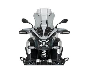 Puig 22329H Bulle Touring Plus Avec Visière protection renforcée, Fumé