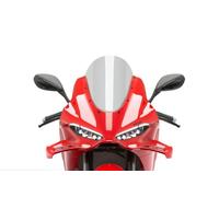 Puig 22333H Bulle R-Racer sportive aérodynamique haute performance fabriquée en PMMA de 3 mm avec design racing optimisé pour améliorer protection et stabilité, Fumé