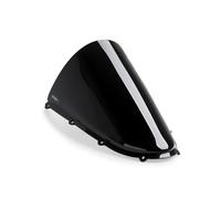 Puig 22333N Bulle R-Racer sportive aérodynamique haute performance fabriquée en PMMA de 3 mm avec design racing optimisé pour améliorer protection et stabilité, Noir