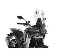 Puig 22371W Bulle Touring avec Visière Transparente conçue pour améliorer l’aérodynamique, augmenter la protection contre le vent et offrir une conduite plus confortable, stable et sûre