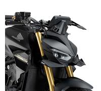 Puig 22383J Ailerons Frontaux Naked, conçus pour renforcer l’esthétique sportive et optimiser l’aérodynamique, améliorant la stabilité, le contrôle et le caractère de la moto, Noir mat