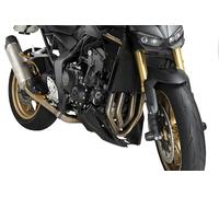 Puig 22385J Sabot moteur en aluminium et ABS, aérodynamique, avec supports métalliques anticorrosion et traitement UV pour une haute protection inférieure et un design sportif, Noir Mat.