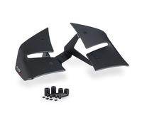 Puig 22416J Ailerons D12 aérodynamiques à double aile conçus pour améliorer stabilité, downforce et contrôle en conduite sportive, installation simple, Noir Mat