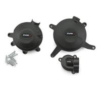 Puig 22422N Caches De Protection Moteur Track usage spécifique, Noir