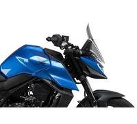 Puig 22424H New Generation Touring, écran sportif fabriqué en acrylique haute résistance aux chocs avec design aérodynamique testé en soufflerie, supports métalliques et homologation TÜV, Fumé