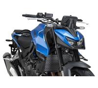 Puig 22426N Ailerons D12; ailerons latéraux avec design à double aile; meilleure stabilité et sécurité; fabrication en acrylique CN; montage simple et sans perçage, Noir