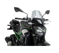 Puig 22440H Naked New Generation Touring touring et aérodynamique en acrylique de 3 mm avec prise d’air centrale qui améliore la protection et réduit les turbulences, Fumé
