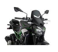 Puig 22440J New Generation Touring, fabriquée en Acrylique à Fort Impact avec Design aérodynamique optimisé, Supports métalliques, Homologation TÜV et Montage Rapide, Noir Mat