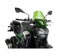Puig 22440V Naked New Generation Touring touring et aérodynamique en acrylique de 3 mm avec prise d’air centrale qui améliore la protection et réduit les turbulences, Vert