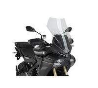 Puig 22456W Cúpula Touring ; Protection aérodynamique avancée ; Design optimisé en soufflerie ; Installation Simple avec visserie d’Origine, Transparent