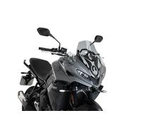 Puig 22522H Bulle Sport compacte et aérodynamique en acrylique haute résistance aux chocs, avec profil arrondi et design sportif qui améliore la protection et la visibilité, Fumé